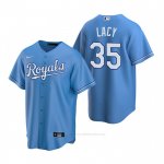 Camiseta Beisbol Hombre Kansas City Royals Asa Lacy Replica 2020 Azul