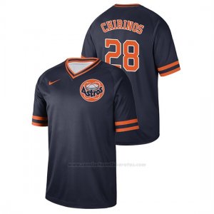 Camiseta Beisbol Hombre Houston Astros Robinson Chirinos Cooperstown Collection Legend Azul