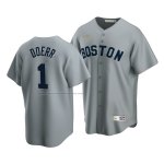Camiseta Beisbol Hombre Boston Red Sox Bobby Doerr Cooperstown Collection Road Gris