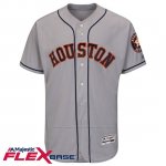 Camiseta Beisbol Hombre Houston Astros Blank Gris Flex Base Autentico Coleccion