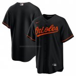 Camiseta Beisbol Hombre Baltimore Orioles Alterno Replica Negro