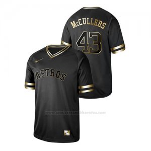 Camiseta Beisbol Hombre Houston Astros Lance Mccullers 2019 Golden Edition Negro