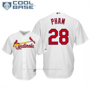 Camiseta Beisbol Hombre St. Louis Cardinals Tommy Pham Cool Base 1ª Blanco