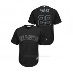 Camiseta Beisbol Hombre San Francisco Giants Jeff Samardzija 2019 Players Weekend Replica Negro