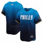 Camiseta Beisbol Hombre Philadelphia Phillies City Connect Limited Azul