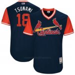 Camiseta Beisbol Hombre St. Louis Cardinals 2017 Little League World Series Carlos Martinez Azul