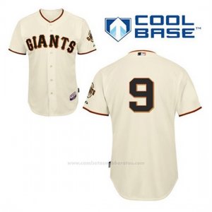Camiseta Beisbol Hombre San Francisco Giants Matt Williams 9 Crema 1ª Cool Base