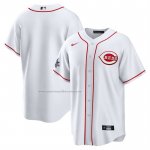 Camiseta Beisbol Hombre Cincinnati Reds 2025 All Star Game Home Replica Blanco