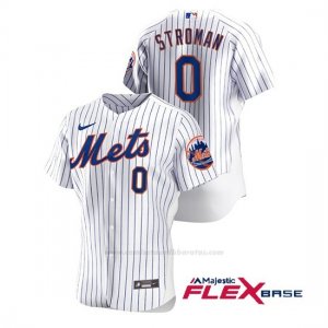 Camiseta Beisbol Hombre New York Mets Marcus Stroman Autentico Nike Blanco