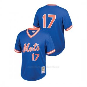 Camiseta Beisbol Nino New York Mets Keith Hernandez Cooperstown Collection Mesh Batting Practice Azul