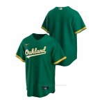 Camiseta Beisbol Hombre Oakland Athletics Replica Alterno Verde