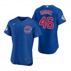 Camiseta Beisbol Hombre Chicago Cubs Craig Kimbrel Autentico 2020 Alterno Azul
