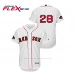 Camiseta Beisbol Hombre Boston Red Sox J.d. Martinez 2019 Gold Program Flex Base Blanco