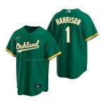 Camiseta Beisbol Hombre Oakland Athletics Josh Harrison Alterno Replica Verde