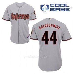 Camiseta Beisbol Hombre Arizona Diamondbacks 44 Paul Goldschmidt Gris2 Cool Base