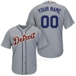 Camiseta Nino Detroit Tigers Personalizada Gris