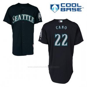 Camiseta Beisbol Hombre Seattle Mariners Robinson Cano 22 Azul Azul Alterno Cool Base