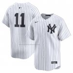 Camiseta Beisbol Hombre New York Yankees Anthony Volpe Primera Limited Blanco1