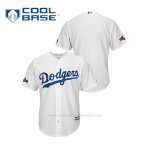 Camiseta Beisbol Hombre Los Angeles Dodgers 2019 Postseason Cool Base Blanco