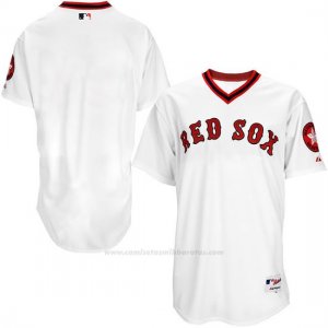 Camiseta Beisbol Hombre Boston Red Sox Turn Back The Clock Blanco