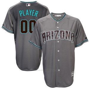 Camiseta Nino Arizona Diamondbacks Personalizada Gris