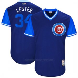 Camiseta Beisbol Hombre Chicago Cubs 2017 Little League World Series 34 Jon Lester