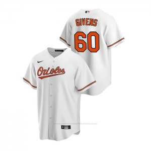 Camiseta Beisbol Hombre Baltimore Orioles Mychal Givens 2020 Replica Primera Blanco