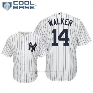 Camiseta Beisbol Hombre New York Yankees Neil Walker Cool Base 1ª Blanco