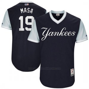 Camiseta Beisbol Hombre New York Yankees 2017 Little League World Series Masahiro Tanaka Azul