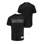 Camiseta Beisbol Hombre Seattle Mariners 2019 Players Weekend Autentico Negro