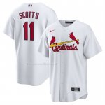 Camiseta Beisbol Hombre St. Louis Cardinals Victor Scott II Primera Replica Blanco