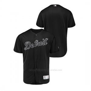 Camiseta Beisbol Hombre Detroit Tigers 2019 Players Weekend Autentico Negro