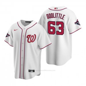 Camiseta Beisbol Hombre Washington Nationals Sean Doolittle Replica Blanco