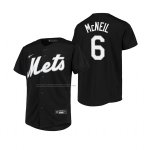 Camiseta Beisbol Nino New York Mets Jeff Mcneil Replica Negro