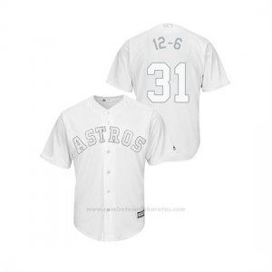 Camiseta Beisbol Hombre Houston Astros Collin Mchugh 2019 Players Weekend 12 6 Replica Blanco