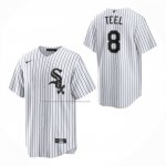 Camiseta Beisbol Nino Chicago White Sox Kyle Teel Primera Replica Blanco