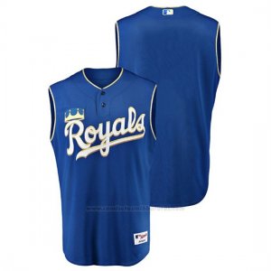 Camiseta Beisbol Hombre Kansas City Royals Throwback Turn Ahead Azul