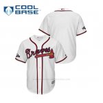 Camiseta Beisbol Hombre Atlanta Braves 2019 Postseason Cool Base Blanco