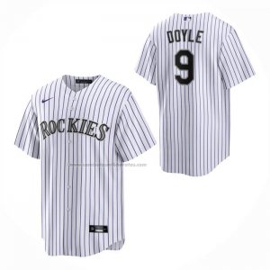 Camiseta Beisbol Nino Colorado Rockies Brenton Doyle Primera Replica Blanco