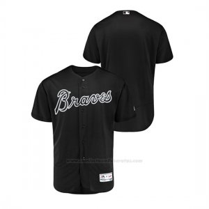 Camiseta Beisbol Hombre Atlanta Braves 2019 Players Weekend Autentico Negro
