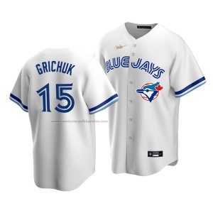 Camiseta Beisbol Hombre Toronto Blue Jays Randal Grichuk Cooperstown Collection Primera Blanco
