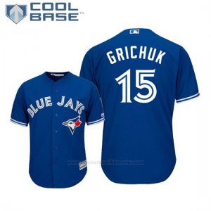 Camiseta Beisbol Hombre Toronto Blue Jays Randal Grichuk Cool Base Alterno Royal