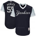 Camiseta Beisbol Hombre New York Yankees 2017 Little League World Series Sonny Gris Azul
