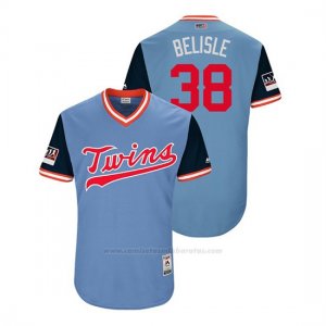 Camiseta Beisbol Hombre Minnesota Twins Matt Belisle 2018 Llws Players Weekend Belisle Light Toronto Blue Jays