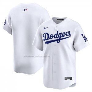 Camiseta Beisbol Hombre Los Angeles Dodgers Primera Limited Blanco