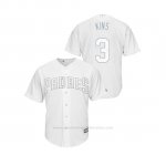 Camiseta Beisbol Hombre San Diego Padres Ian Kinsler 2019 Players Weekend Replica Blanco