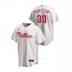 Camiseta Beisbol Hombre Philadelphia Phillies David Robertson Replica Primera Blanco