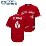 Camiseta Beisbol Nino Toronto Blue Jays Marcus Stroman Cool Base Replica Scarlet