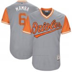 Camiseta Beisbol Hombre Baltimore Orioles 2017 Little League World Series 6 Jonathan Schoop Gris