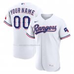 Camiseta Beisbol Hombre Texas Rangers Primera Autentico Personalizada Blanco1 Camiseta Beisbol Hombre Texas Rangers Primera Autentico Personalizada Blanco1